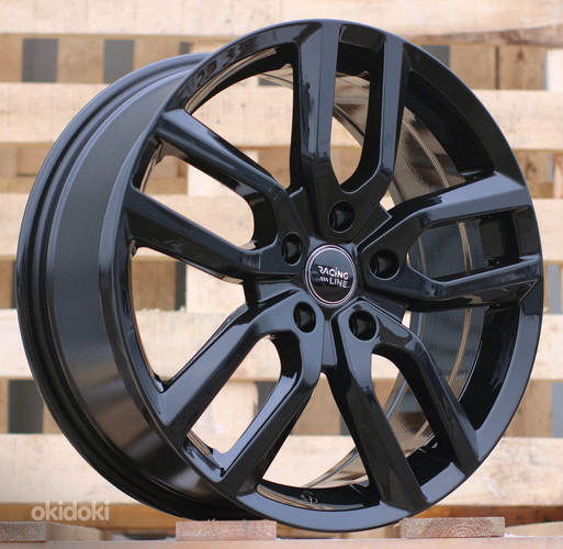 R18x7.5  5X114.3  ET  45  67.1  B5883  Black (BL)  For RACIN  (K4)