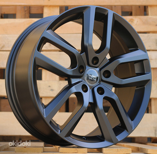 R18x7.5  5X108  ET  45  73.1  B5883  Black Half Matt (BLHM)  For RACIN  (K4)