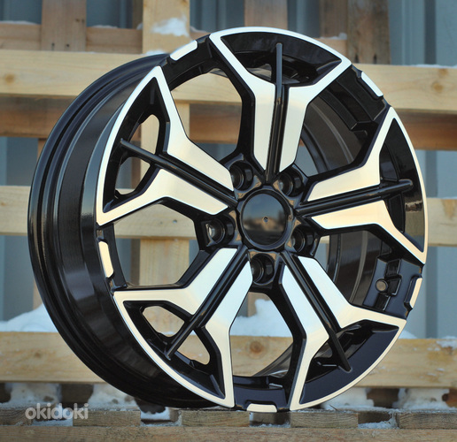 R16x6.5  5X114.3  ET  40  67.1  B5846  Black Polished (MB)  For KIA  (Z7)