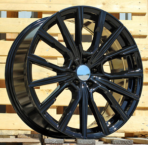 R21x8.5  5X112  ET  25  66.6  B5836  Black (BL)  For BMW  (K4)  (Rear+Front) (1 foto / 1)