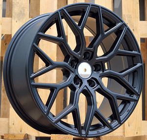 R17x7.5  5X100  ET  40  57.1  B5812  Black Half Matt (BLHM)  For RACIN  (R)  (Style Vossen) (1 foto / 1)