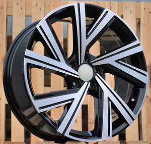 R17x7.5  5X112  ET  45  57.1  B5805  Black Polished (MB)  For VW  (K2) (1 foto / 1)