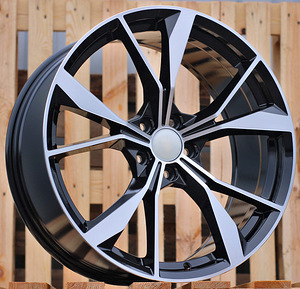 R18x8  5X112  ET  41  57.1  B5808  Black Polished (MB)  For VW  (P) (1 foto / 1)