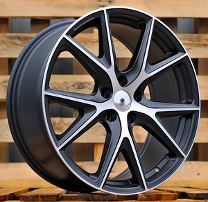 R19x8  5X112  ET  45  57.1  B5792  Black Polished Half Matt (MBHM)  For CUPRA  (K4)  ((AKC 90 Eur)) (1 foto / 1)