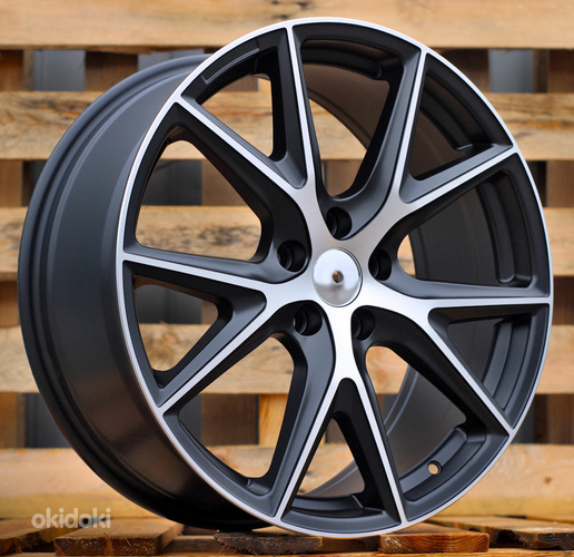 R19x8  5X112  ET  45  57.1  B5792  Black Polished Half Matt (MBHM)  For CUPRA  (K4)  ((AKC 90 Eur))