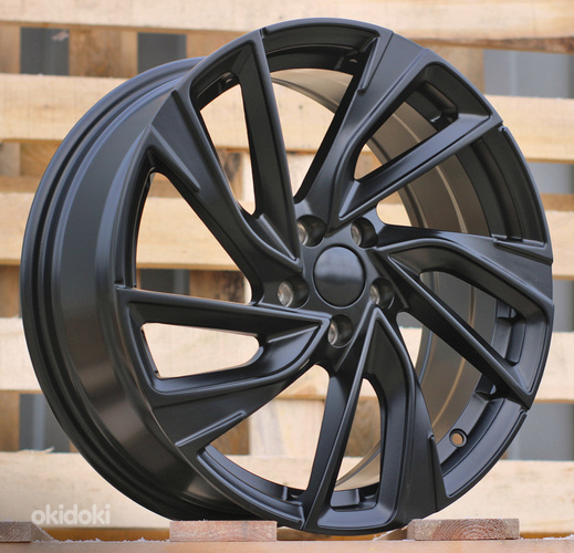 R17x7  5X100  ET  45  57.1  B5772  (IN5481)  Black Half Matt (BLHM)  For VW  (K7)