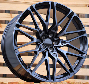 R22x10  5X112  ET  32  66.6  B5771  (B16/HE5063)  Black+Tinted Face (BLTF)  For BMW  (P1)  (Rear+Front) (1 foto / 1)