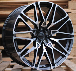 R20x10.5  5X112  ET  40  66.6  B5771  (IN0295)  Black Polished (MB)  For BMW  (K7)  (NEW X5/X6 Rear+Front) (1 foto / 1)