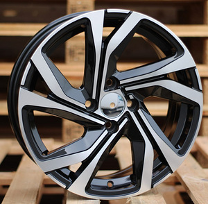 R16x7  4X100  ET  37  60.1  B5762  (BY1645)  Black Polished (MB)  For RENAU  (Z2) (1 foto / 1)