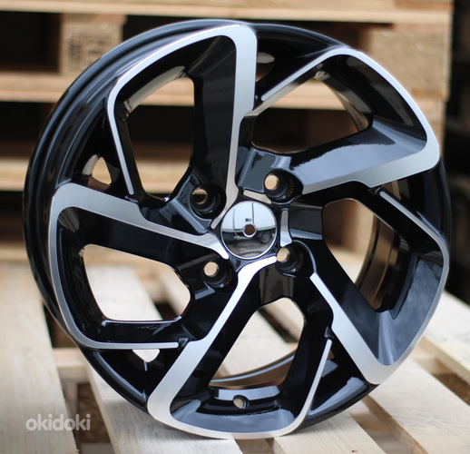 R15x6.5  4X108  ET  25  65.1  B5714  Black Polished (MB)  For CITRO  (R+L2)