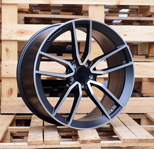 R20x9.5  5X112  ET  45  66.6  B5610  (IN5443)  Black Half Matt+Polished Lip (BLHMPL)  For MER  (K7)  (Rear+Front) (1 foto / 1)