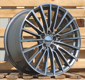 R21x8.5  5X112  ET  25  66.6  B5569  (IN0419)  Grey Polished (MG)  For BMW  (Z5)  (Front+Rear) (1 foto / 1)