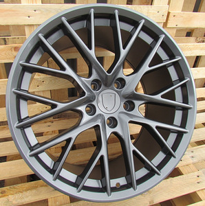 R21x9.5  5X130  ET  65  71.6  B5541  Gun Metal+Polished Lip (GMPL)  For PORCH  (K2)  (Rear+Front) (1 foto / 1)
