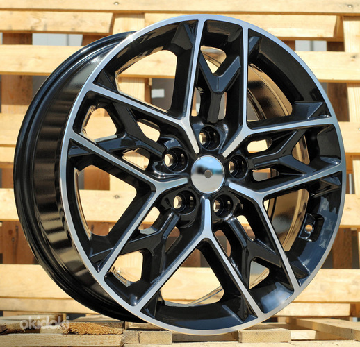 R18x7.5  5X114.3  ET  48  67.1  B5567  Black Polished (MB)  For KIA  (R)