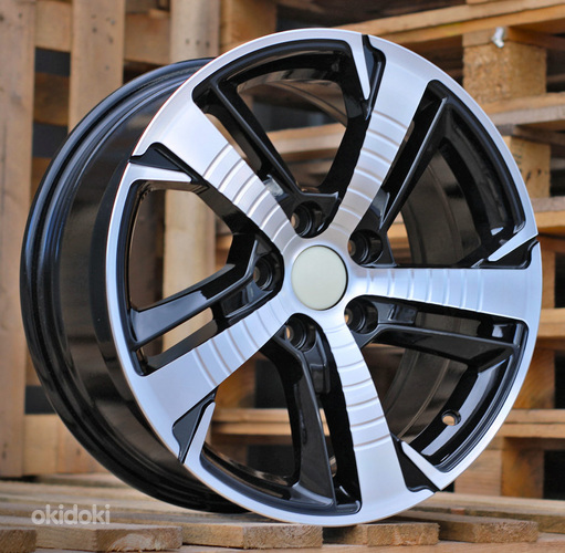 R16x7  4X108  ET  25  65.1  B5514  Black Polished (MB)  For PEUG  (L4+L2)