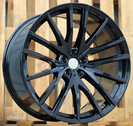 R20x9  5X112  ET  35  66.6  B5464  Black (BL)  For BMW  (P)  (Rear+Front)