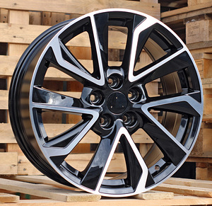 R17x7  5X100  ET  40  54.1  B5463  (XFE322)  Black Polished (MB)  For TOYOT  (R) (1 foto / 1)