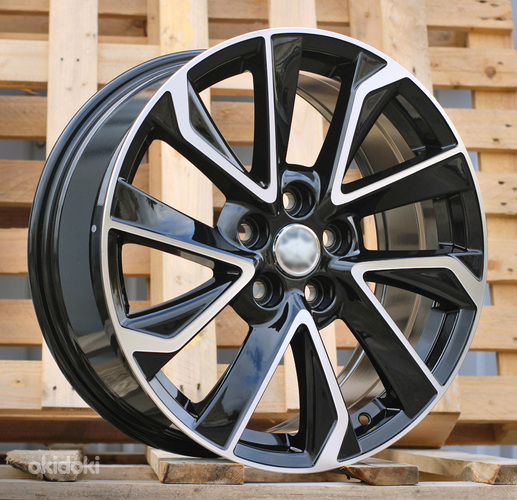 R17x7  5X100  ET  40  54.1  B5463  (IN5501)  Black Polished (MB)  For TOYOT  (Z6)