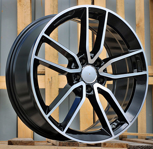 R18x9  5X112  ET  45  66.6  B5461  Black Polished (MB)  For MER  (P)  (Rear+Front) (1 foto / 1)