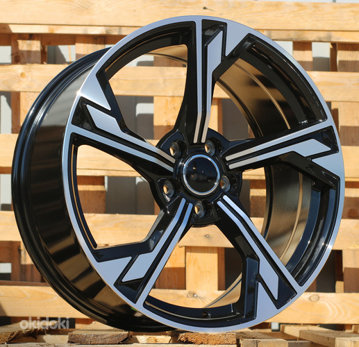 R18x8  5X112  ET  40  66.5  B5419  Black Polished (MB)  For AUD  (K2)