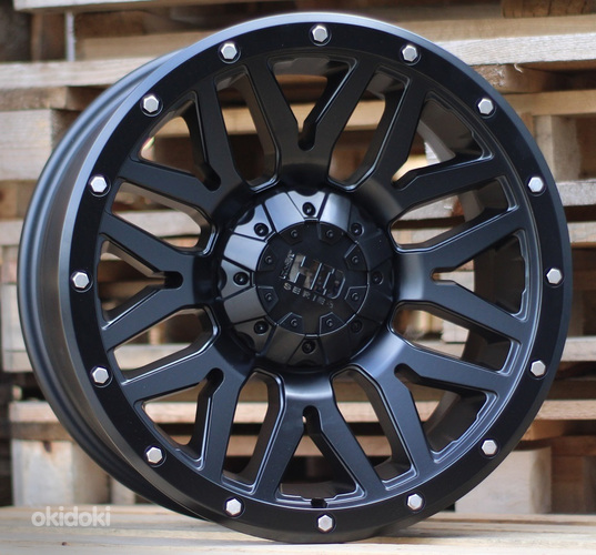 R18x9  6X114.3  ET  0  66.1  B5369  Black Matt (BM)  For 4X4