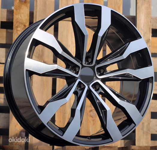 R19x8.5  5X112  ET  38  57.1  B5333  (IN5389)  Black Polished (MB)  For VW  (M)