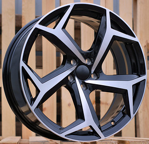 R16x6.5  5X100  ET  40  57.1  B5340  Black Polished (MB)  For VW  (R) (1 foto / 1)