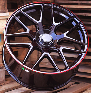 R23x10  5X130  ET  33  84.1  B5318  (A7102B)  Black Red Pearl+Red Lip (BRPRL)  For MER  (A)  (G Class) (1 foto / 1)