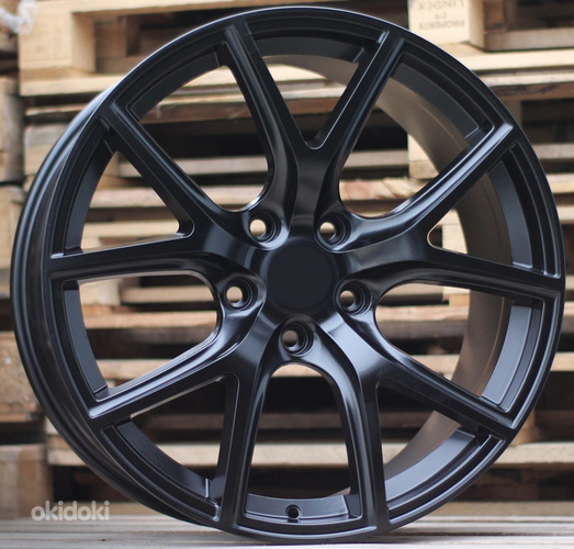 R20x10  5X127  ET  50  71.5  B5315  (BY1317)  Black Half Matt (BLHM)  For JEEP  (K3)