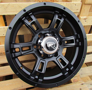 R16x8  6X139.7  ET  0  110.5  B5317  Black Half Matt (BLHM)  For 4X4  (R) (1 foto / 1)