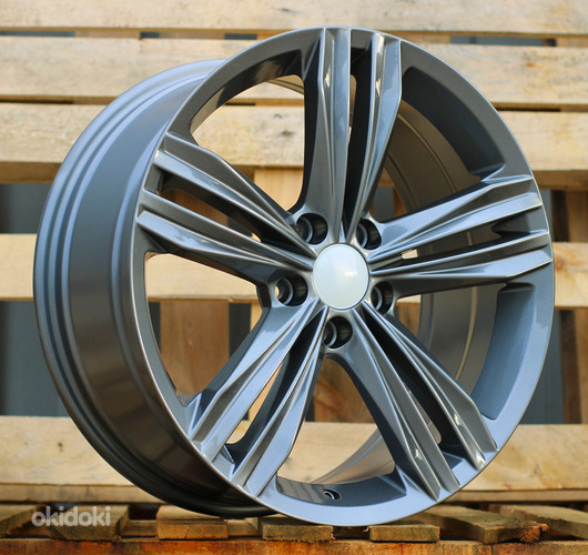 R17x7.5  5X112  ET  40  57.1  B5293  Gun Metal (GM)  For VW  (P+Z7)