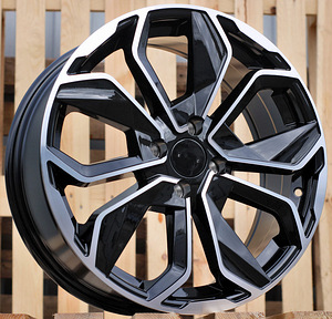 R17x7  4X100  ET  44  60.1  B5296  (XFE164)  Black Polished (MB)  For RENAU  (K3+P1) (1 foto / 1)