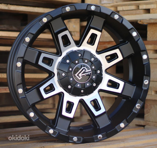 R18x9  10X127/139  ET  0  78.1  B5261  Black (BL)  For 4X4  (P)
