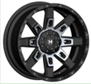 R18x9  6X139.7  ET  0  106.1  B5261  Black Polished Half Matt (MBHM)  For 4X4  (K3) (1 foto / 1)