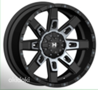 R18x9  6X139.7  ET  0  106.1  B5261  Black Polished Half Matt (MBHM)  For 4X4  (K3)