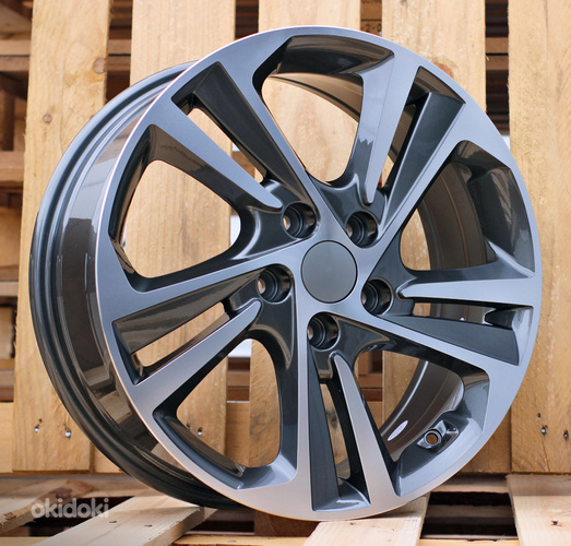 R15x6  5X114.3  ET  40  67.1  B5210  (A5473)  Grey Polished (MG)  For HYUND  (L3)  ((AKC 55 Eur))