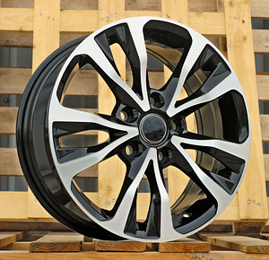 R16x6.5  5X114.3  ET  40  60.1  B5212  Black Polished (MB)  For TOYOT  (R+P) (1 foto / 1)