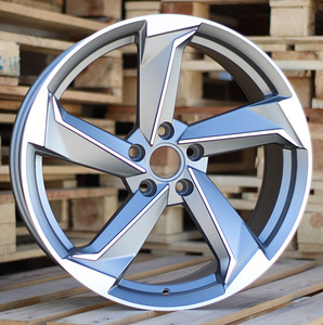R19x8.5  5X112  ET  39  66.5  B5185  Grey Polished Half Matt (MGHM)  For AUD  (P2) (1 foto / 1)