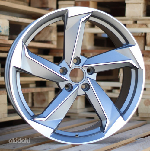 R19x8.5  5X112  ET  39  66.5  B5185  Grey Polished Half Matt (MGHM)  For AUD  (P2)