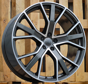 R18x8  5X112  ET  39  66.5  B5131  (FBX133)  Grey Polished (MG)  For AUD  (Z5)  (HYBRID FORGED) (1 foto / 1)