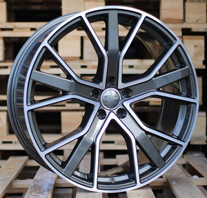 R18x8  5X112  ET  39  66.5  B5131  (BY1178)  Grey Polished (MG)  For AUD  (Z1) (1 foto / 1)