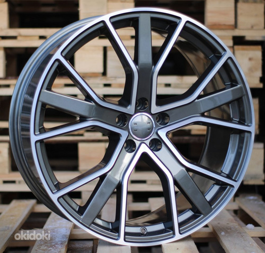 R18x8  5X112  ET  39  66.5  B5131  (BY1178)  Grey Polished (MG)  For AUD  (Z1)