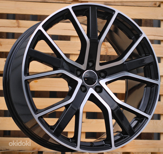 R22x9.5  5X112  ET  30  66.5  B5131  (IN5348)  Black Polished (MB)  For AUD  (K7)