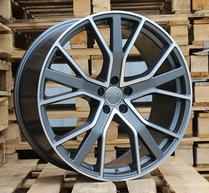 R21x9.5  5X112  ET  31  66.5  B5131  Grey Polished Half Matt (MGHM)  For AUD  (K4) (1 foto / 1)