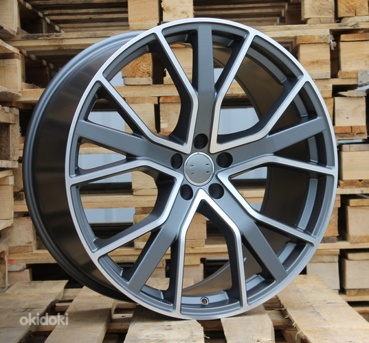 R22x10  5X112  ET  26  66.5  B5131  (A5383)  Grey Half Matt+Powder Coating (MGHMPC)  For AUD  (K4+P)