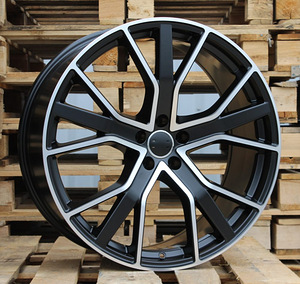 R22x10  5X112  ET  26  66.5  B5131  (A5383)  Black Polished Half Matt+Powder Coating (MBHMPC)  For AUD  (P) (1 foto / 1)