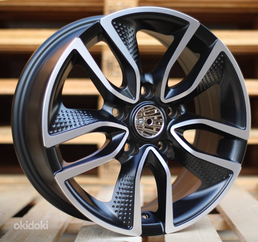R16x6.5  5X108  ET  40  67.1  B5087  Black Polished Half Matt (MBHM)  For RACIN  (K4)