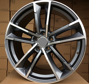 R19x8.5  5X112  ET  33  66.5  B5126  Grey Polished+Powder Coating (MGPC)  For AUD  (K4) (1 foto / 1)
