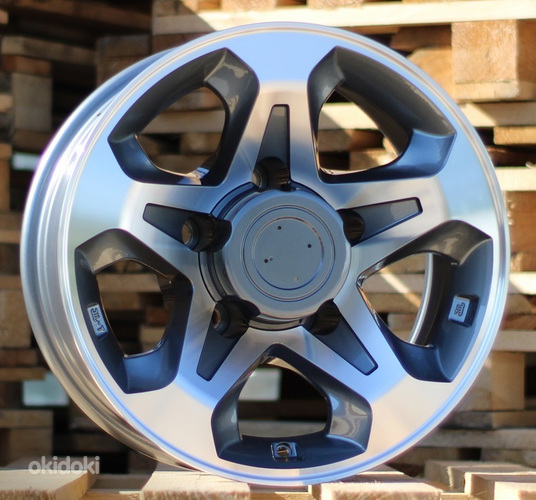 R16x8  5X150  ET  M55  110.1  B5014  Grey Polished (MG)  For 4X4  (K3)