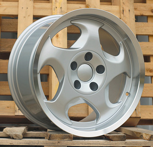 R17x8  5X120  ET  15  74.1  B2418  Silver+Polished Lip (SP)  For BMW  (Z1)  (Front Left) (1 foto / 1)